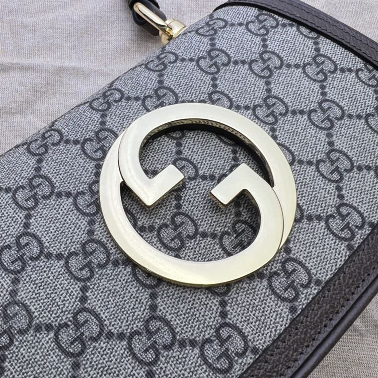 GUCCI BLONDIE MINI SHOULDER BAG WITH BEIGE