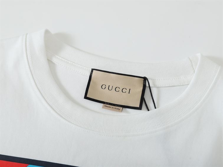 GUCCI BUNNY PRINT COTTON JERSEY T-SHIRT - GGS024