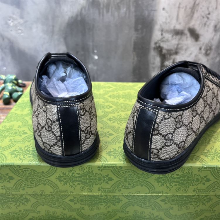 GUCCI CALIFORNIA GG PU FABRIC LOW-TOP SNEAKER - GCC054
