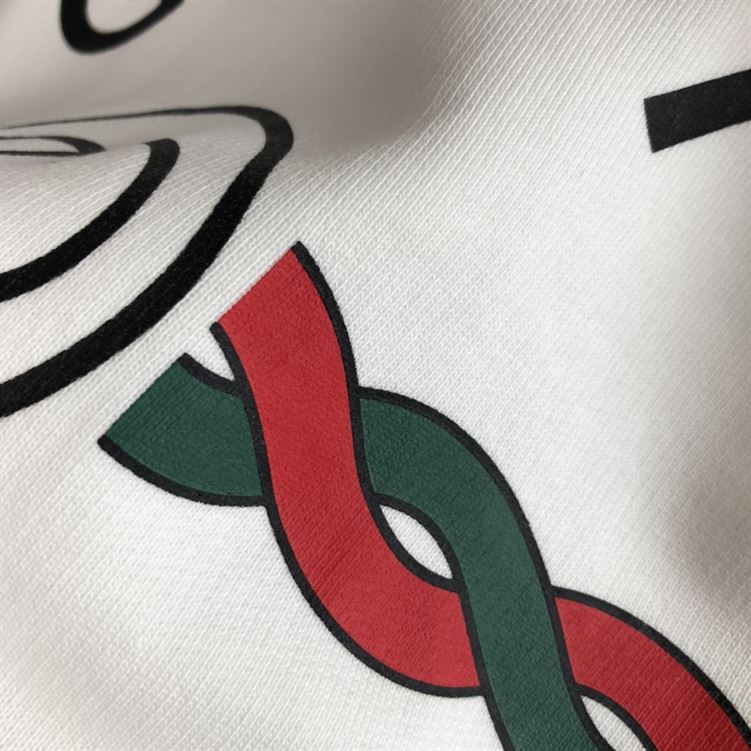 GUCCI COTTON 'GUCCI FIRENZE 1921' HOODED SWEATSHIRT - GCK009