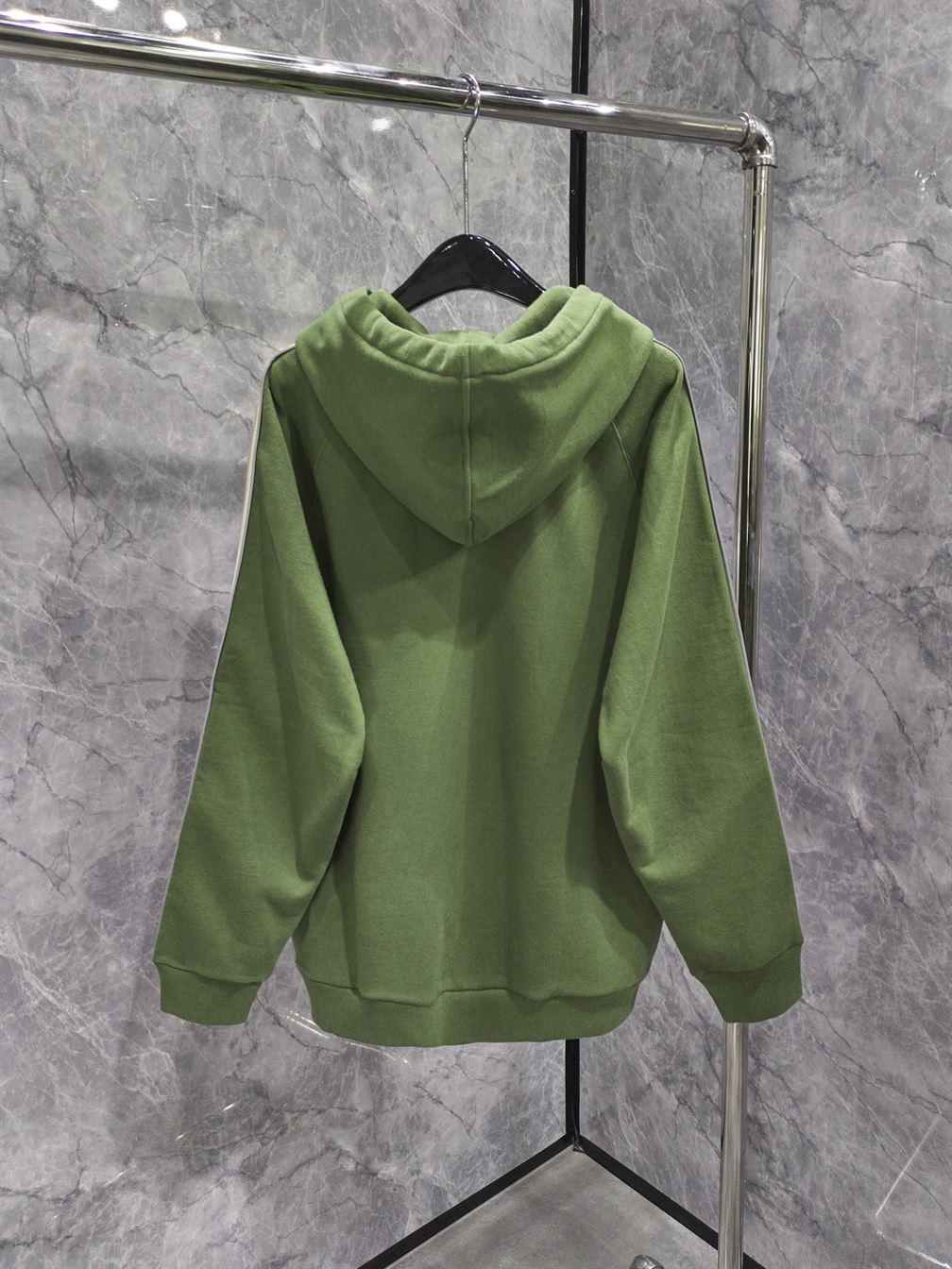 GUCCI COTTON JERSEY HOODED SWEATSHIRT - GCK017