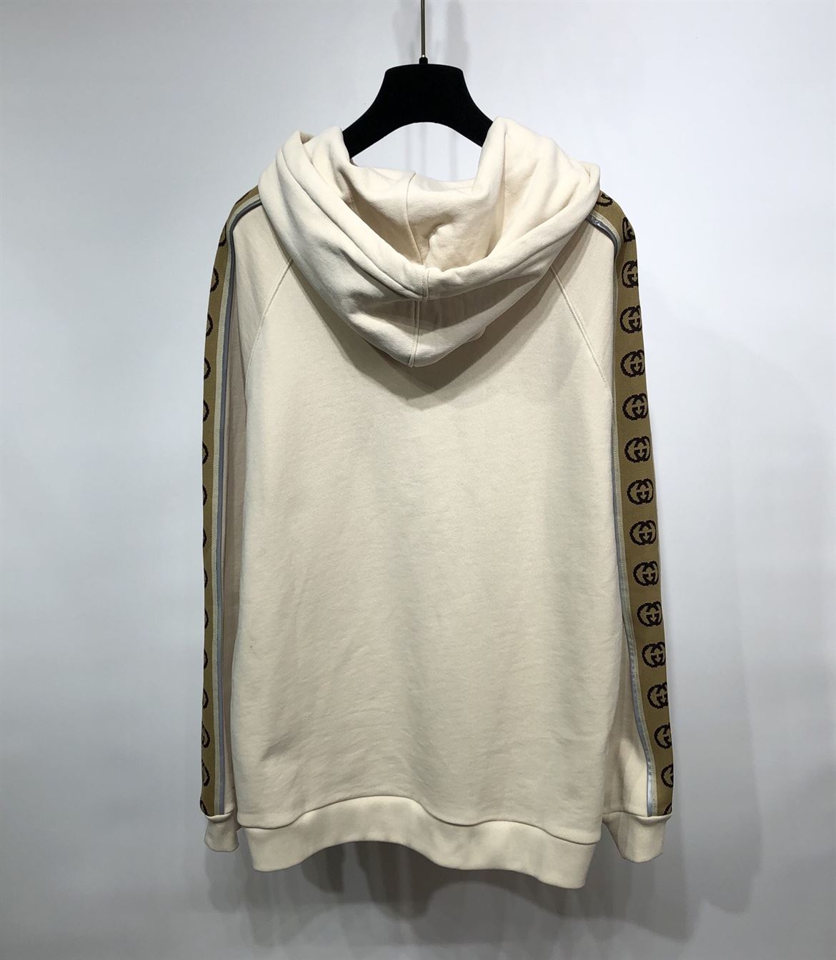 GUCCI COTTON JERSEY HOODED SWEATSHIRT - GCK019