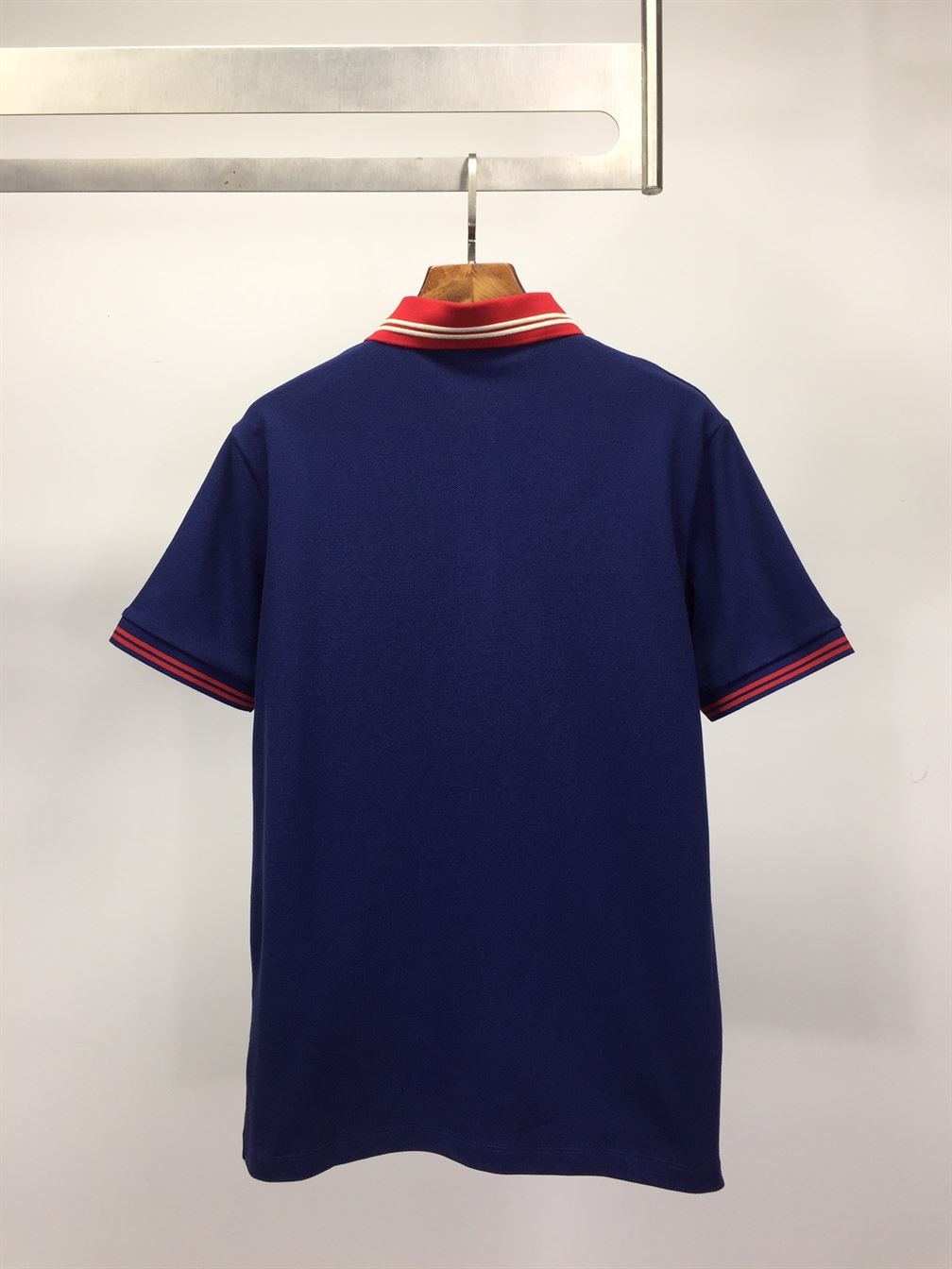 GUCCI COTTON PIQUET POLO WITH INTERLOCKING G - GGS036