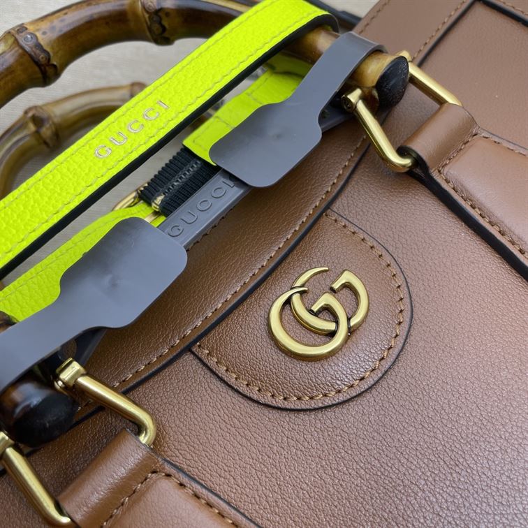 GUCCI DIANA SMALL NOTE BAG IN CUIR LEATHER