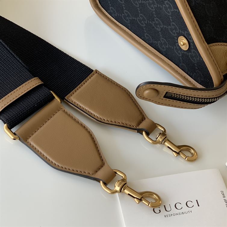 GUCCI DOUBLE G TOP HANDLE SMALL NOTE BAG