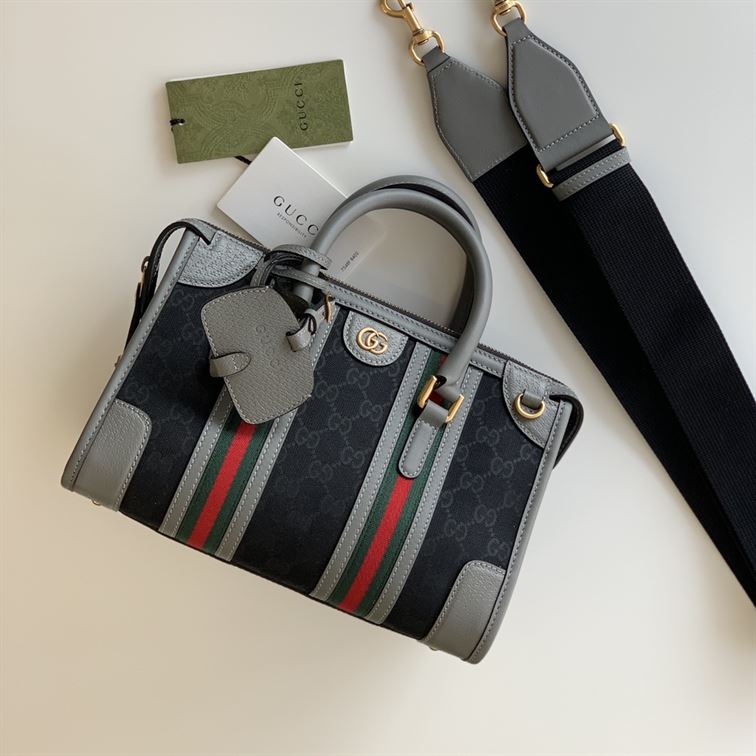 GUCCI DOUBLE G TOP HANDLE SMALL NOTE BAG