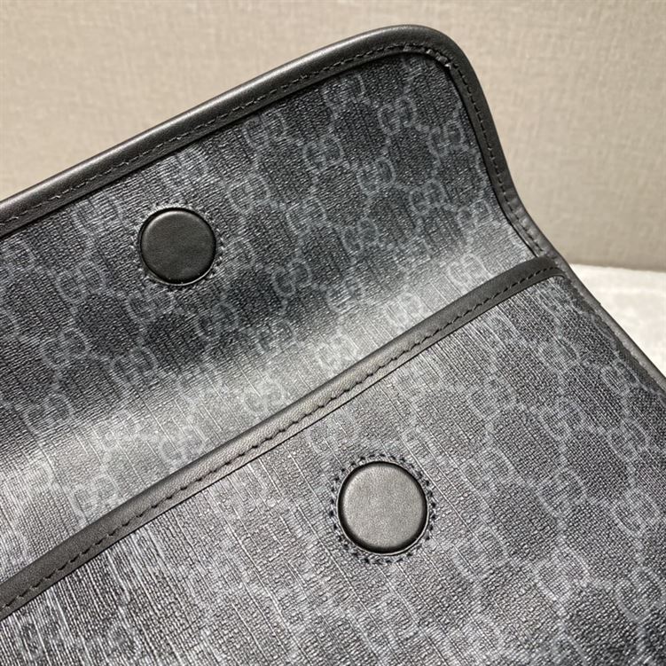 GUCCI GG BLACK BELT BAG - BG022