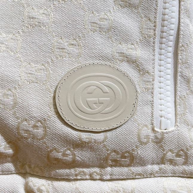 GUCCI GG COTTON CANVAS PUFFER JACKET - GCJ034