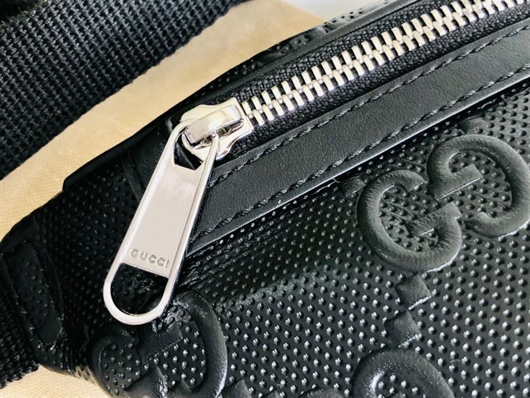 GUCCI GG EMBOSSED BELT BAG - BG002