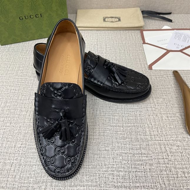 GUCCI GG LOAFERS WITH TASSEL - GL001