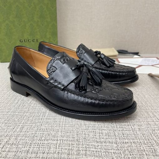 GUCCI GG LOAFERS WITH TASSEL - GL001