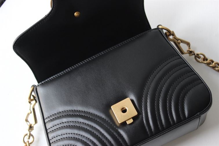 GUCCI GG MARMONT MINI TOP HANDLE BAG