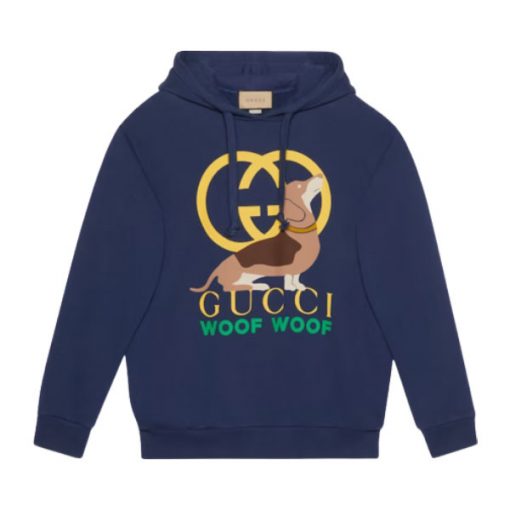 GUCCI 'GUCCI WOOF WOOF' PRINT SWEATSHIRT - GCK049