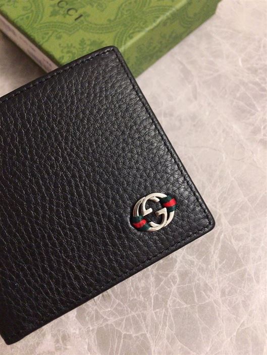 GUCCI INTERLOCKED GG BI-FOLD WALLET