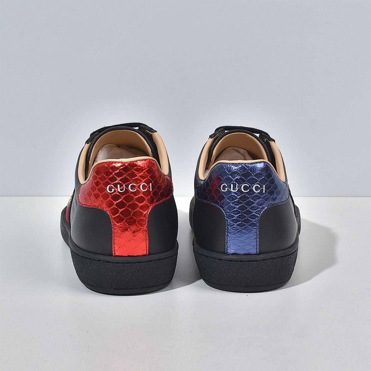 GUCCI MENS ACE EMBROIDERED SNEAKER - GCC026