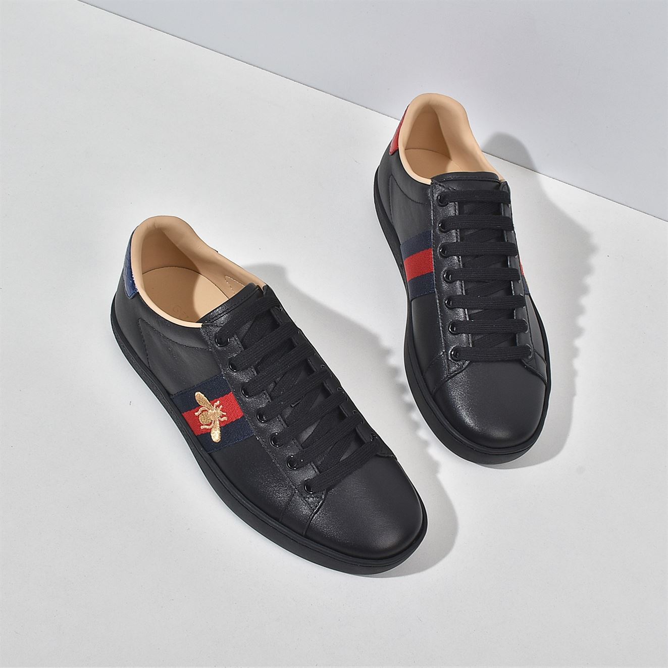 GUCCI MENS ACE EMBROIDERED SNEAKER - GCC026