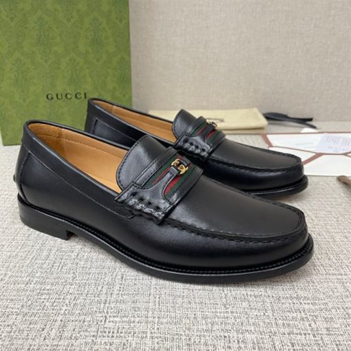 GUCCI MEN'S LOAFER WITH INTERLOCKING G - GL002
