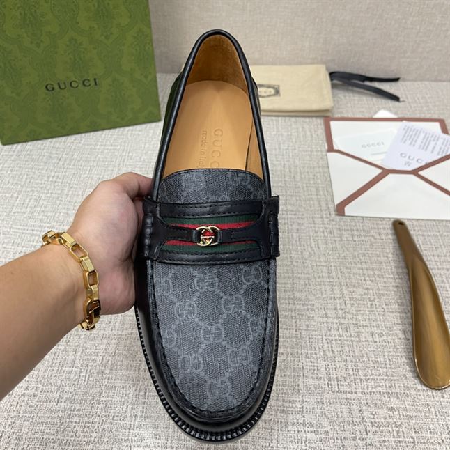 GUCCI MEN'S LOAFER WITH INTERLOCKING G - GL003