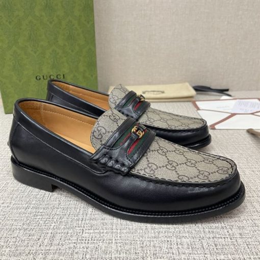 GUCCI MEN'S LOAFER WITH INTERLOCKING G - GL004