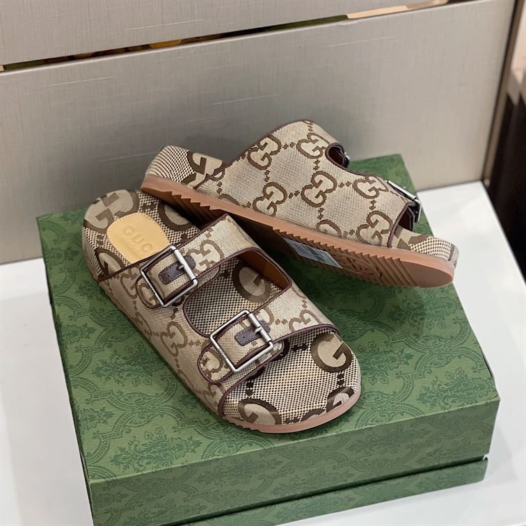 GUCCI MEN'S SLIDE SANDAL WITH STRAPS - GSL028