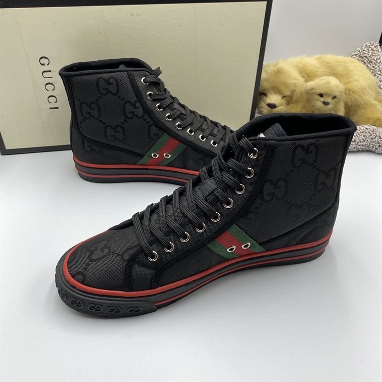 GUCCI OFF THE GRID HIGH TOP BLACK - GCC047