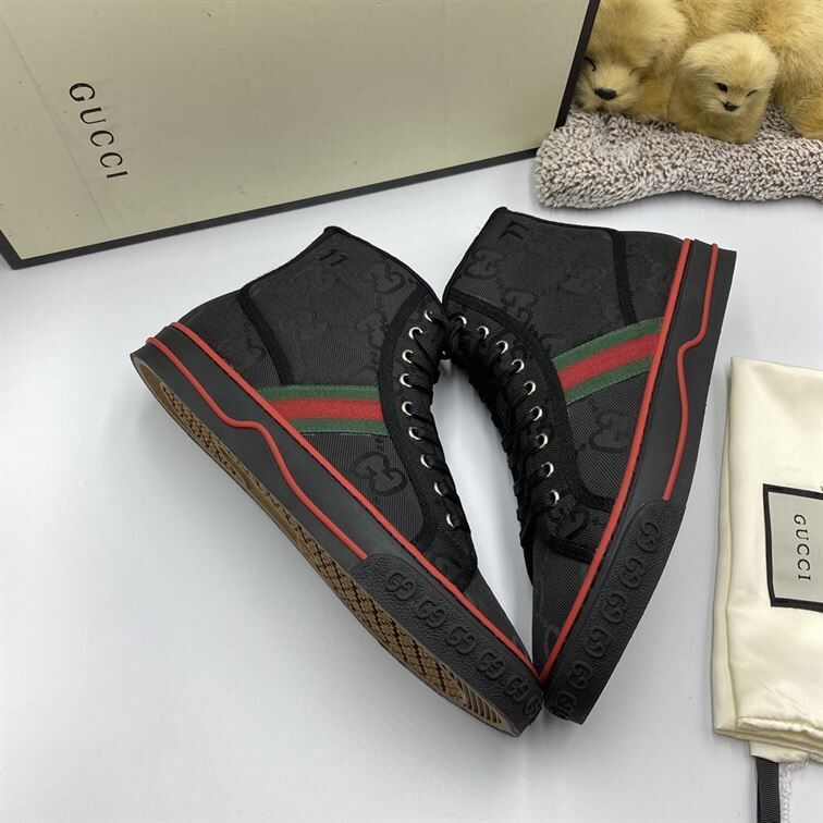 GUCCI OFF THE GRID HIGH TOP BLACK - GCC047
