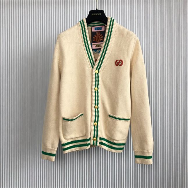 GUCCI PINEAPPLE COTTON CARDIGAN - GCK039