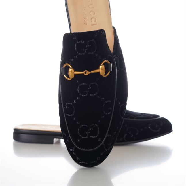 GUCCI PRINCETOWN GG SLIPPERS - GL037