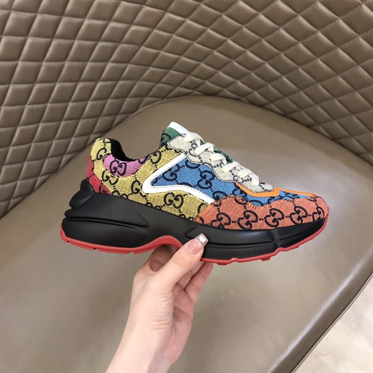 GUCCI RHYTON GG MULTICOLOR SNEAKERS - GCC020