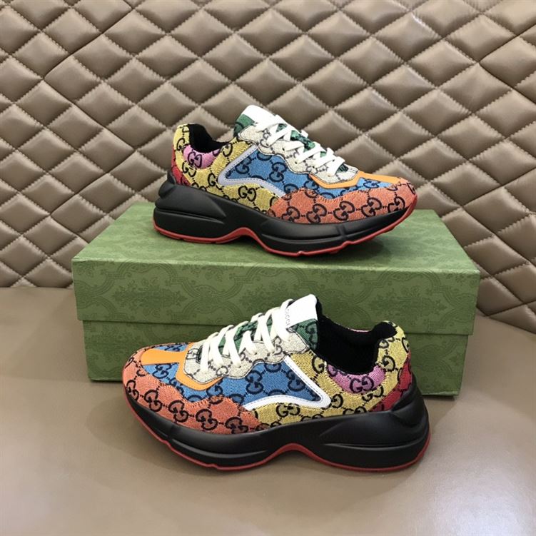 GUCCI RHYTON GG MULTICOLOR SNEAKERS - GCC020