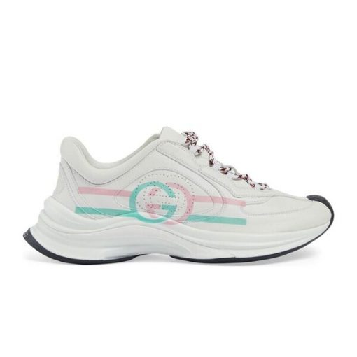 GUCCI RUN SIDE-STRIPE SNEAKERS - GCC097