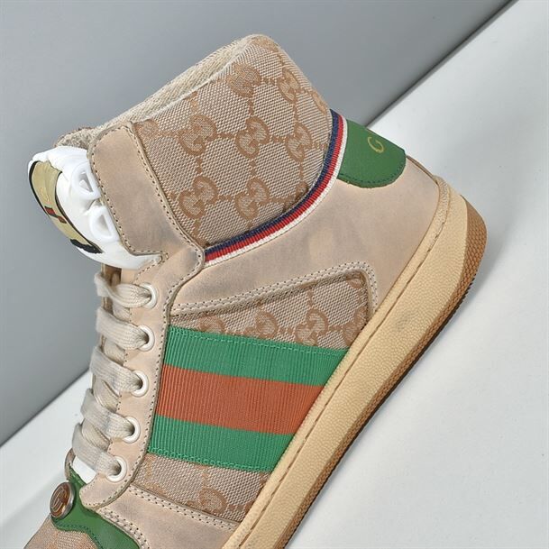 GUCCI SCREENER GG HIGH TOP SNEAKERS - GCC061
