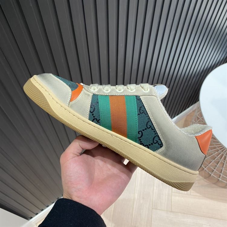 GUCCI SCREENER GG WHITE GREEN - GCC056