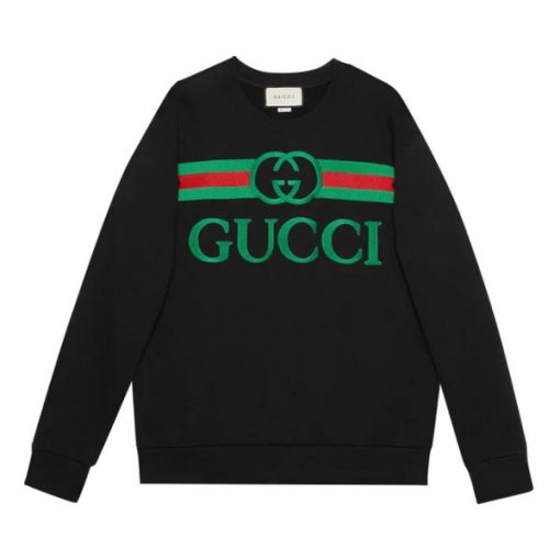 GUCCI SWEATSHIRT WITH GUCCI LOGO - GCK030