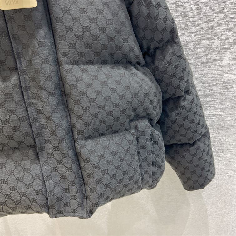 GUCCI X BALENCIAGA THE HACKER PROJECT HACKER BB PUFFER JACKET - GCJ019