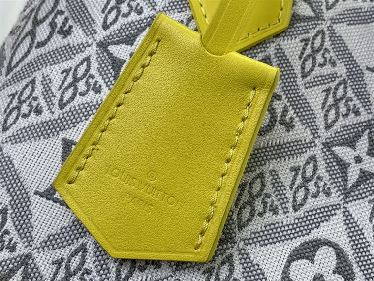 LOUIS VUITTON ALMA BB White Yellow