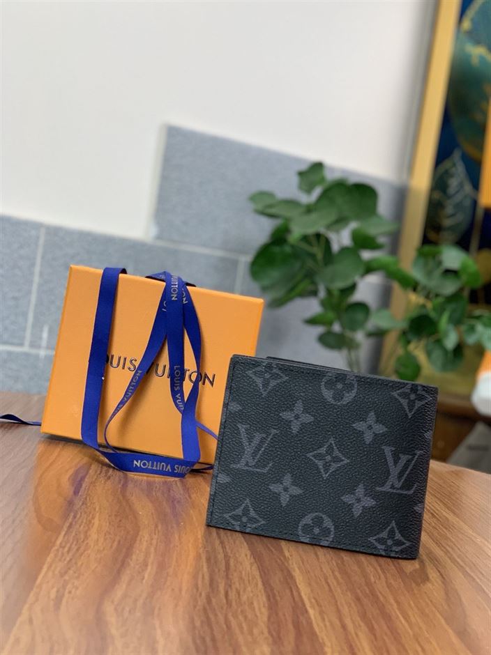 LOUIS VUITTON AMERIGO WALLET ECLIPSE CANVAS