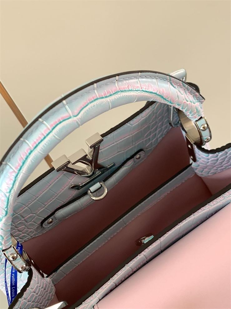 LOUIS VUITTON CAPUCINES BB Light Blue