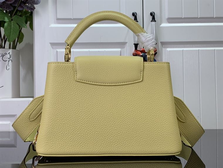 LOUIS VUITTON CAPUCINES BB YELLOW