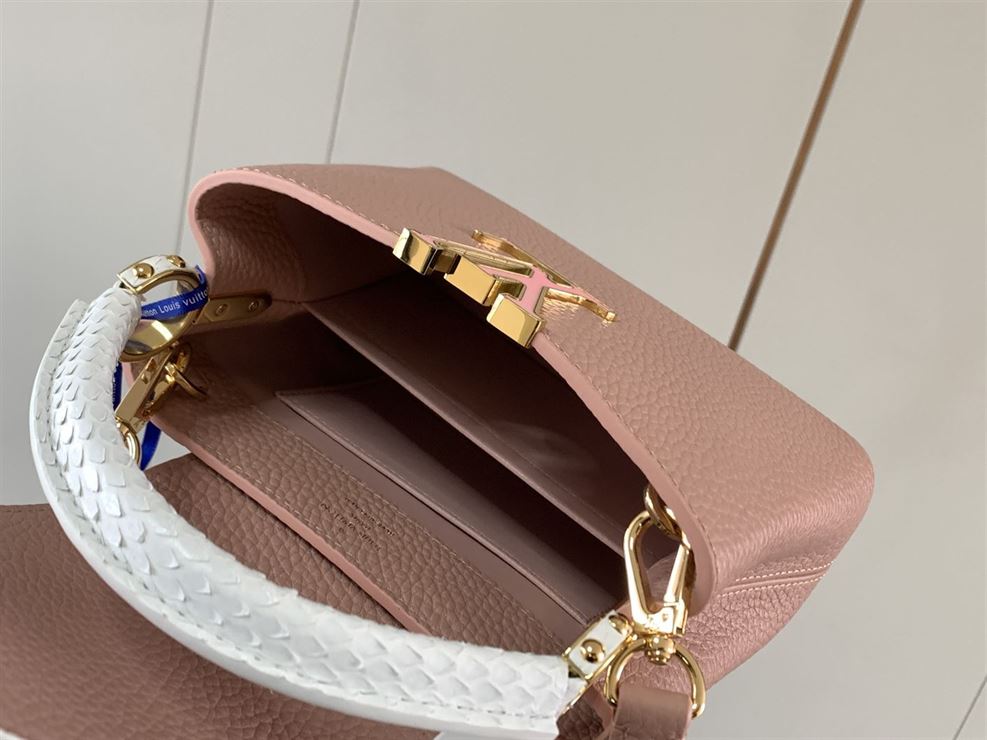 LOUIS VUITTON CAPUCINES MINI Pink