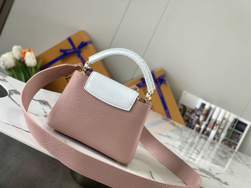LOUIS VUITTON CAPUCINES MINI Pink