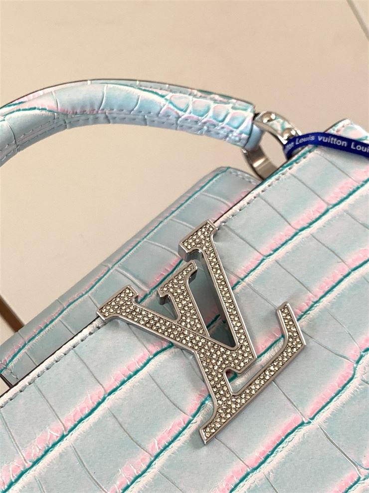 LOUIS VUITTON CAPUCINES MINI Light Blue