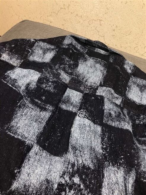 LOUIS VUITTON DAMIER SALT PRINT SHORT SLEEVE SHIRT - LVTS060