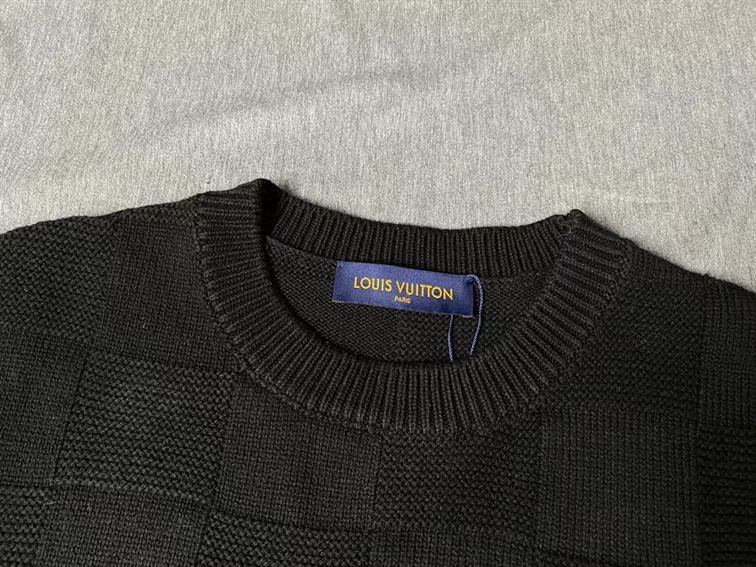LOUIS VUITTON DAMIER STITCH CREWNECK - LVH044