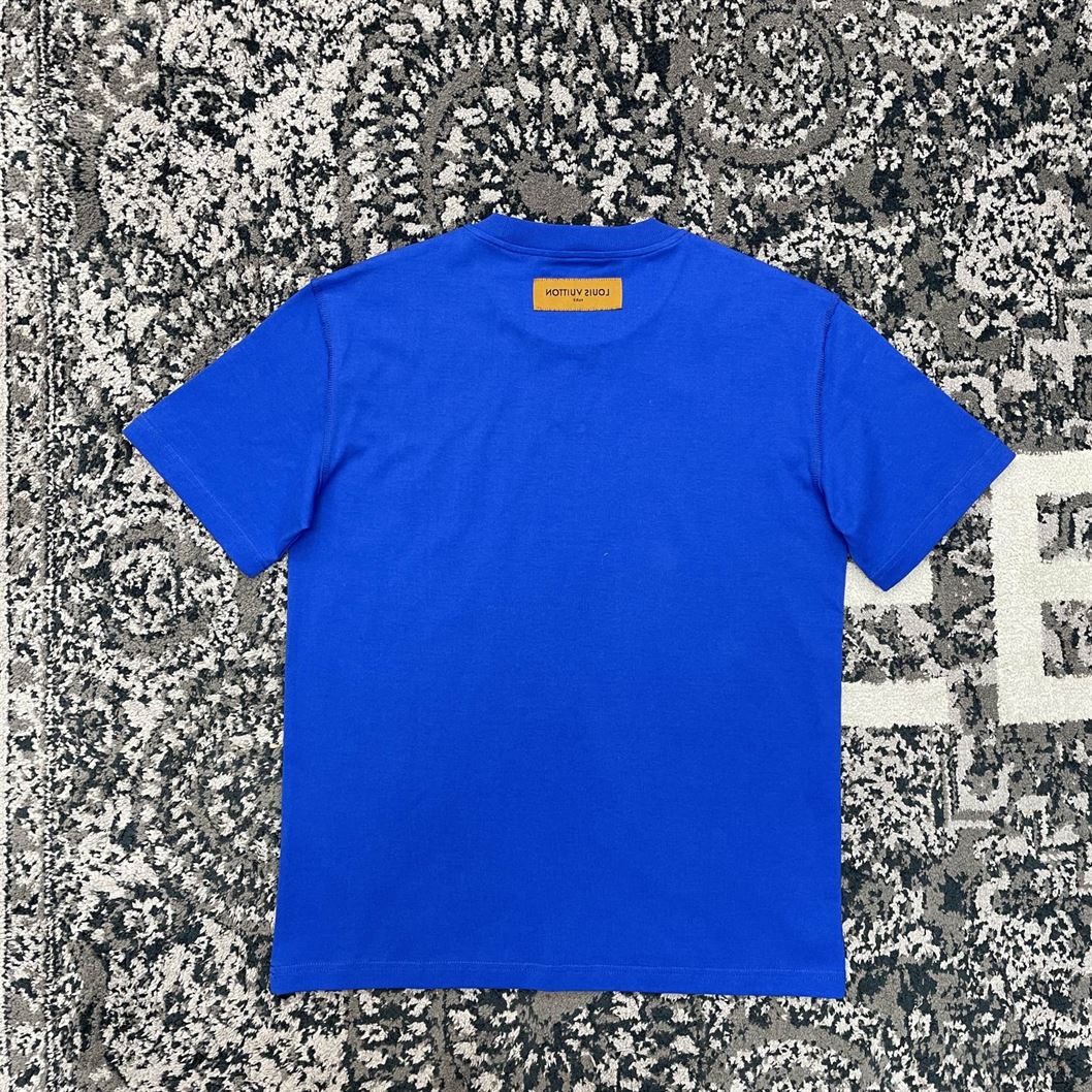 LOUIS VUITTON DEBOSSED TEE - LVTS034