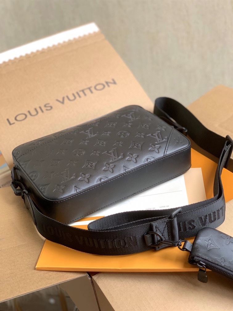 LOUIS VUITTON DOU MESSENGER BLACK - LVB040