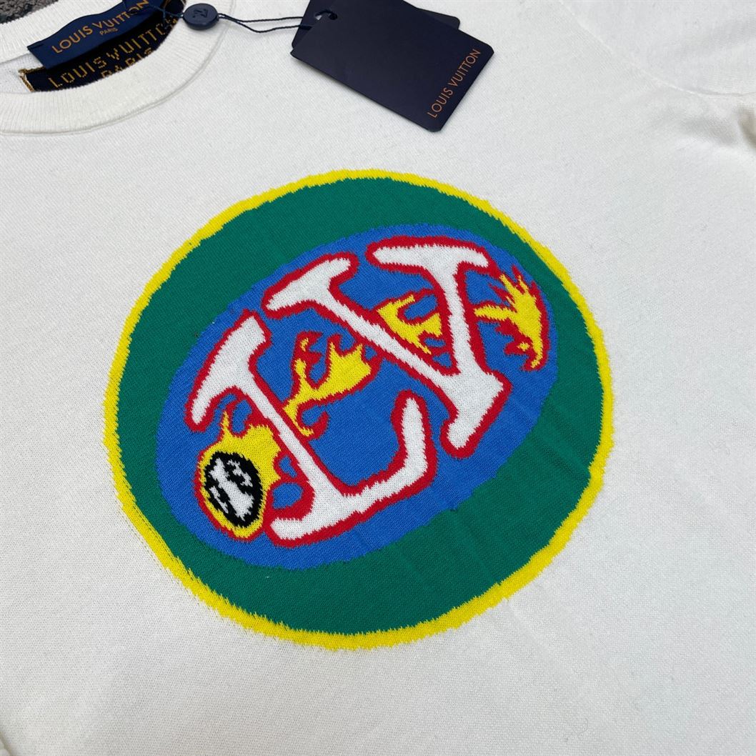 LOUIS VUITTON GRAPHIC SHORT-SLEEVED CREWNECK - LVTS061