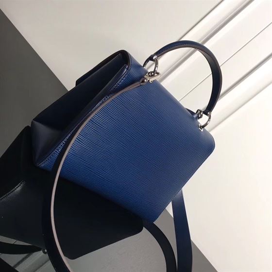 LOUIS VUITTON GRENELLE PM EPI LEATHER BLUE