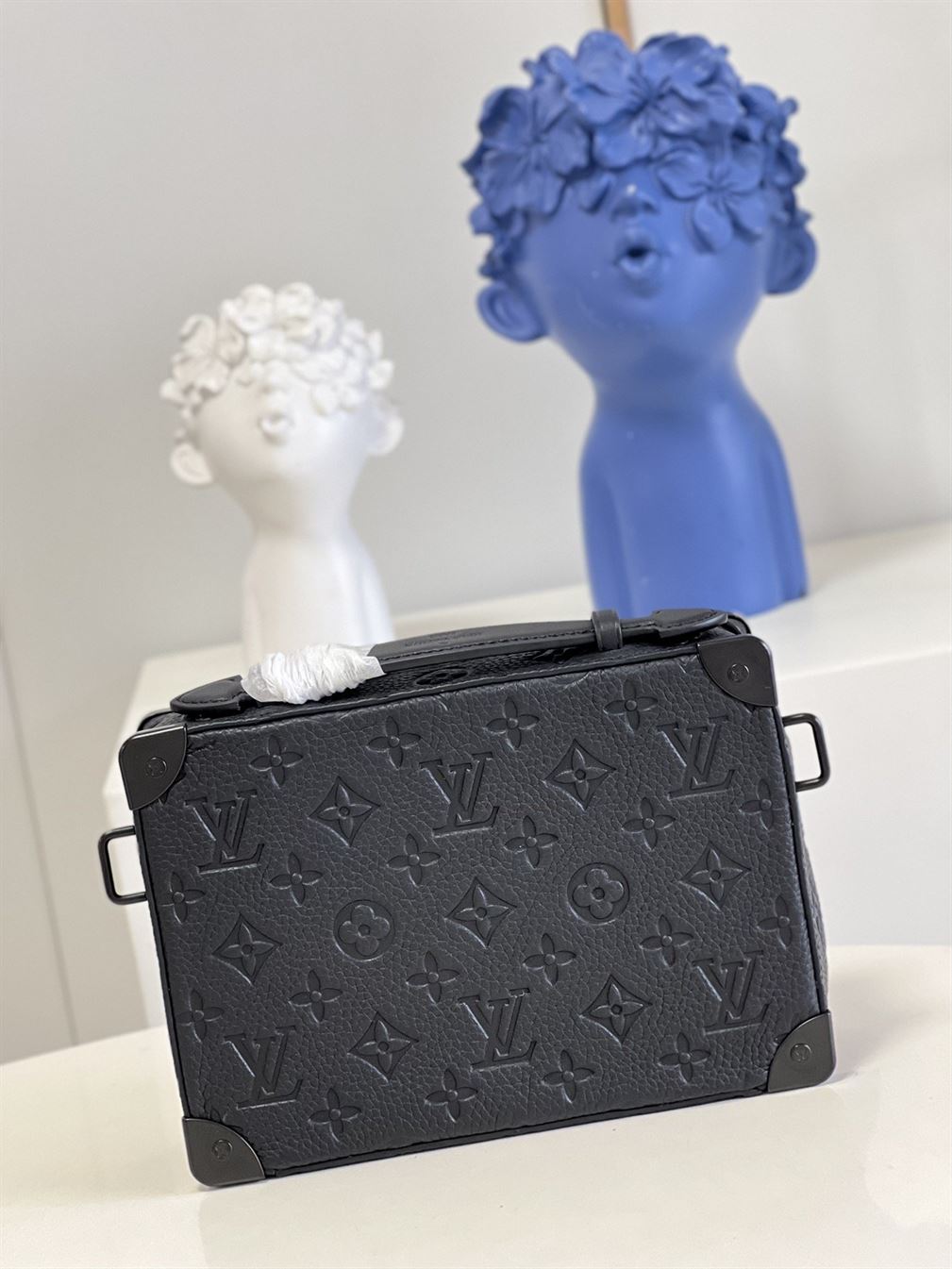 LOUIS VUITTON HANDLE SOFT TRUNK MONOGRAM TAURILLON LEATHER - LVB071