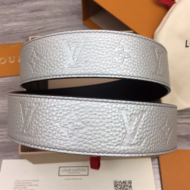 LOUIS VUITTON INITIALS 40MM REVERSIBLE BELT - LBE090